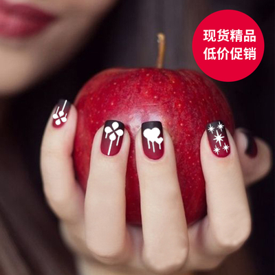 长条镂空指甲贴